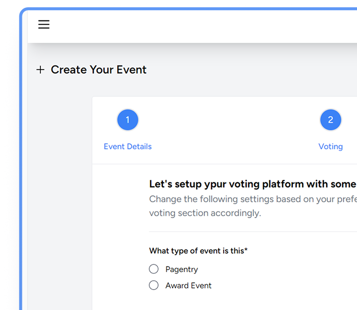 Step 2: Set Up Voting (If You Want) Screenshot